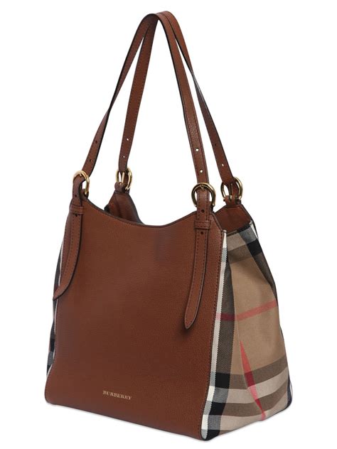 burberry leather handbag